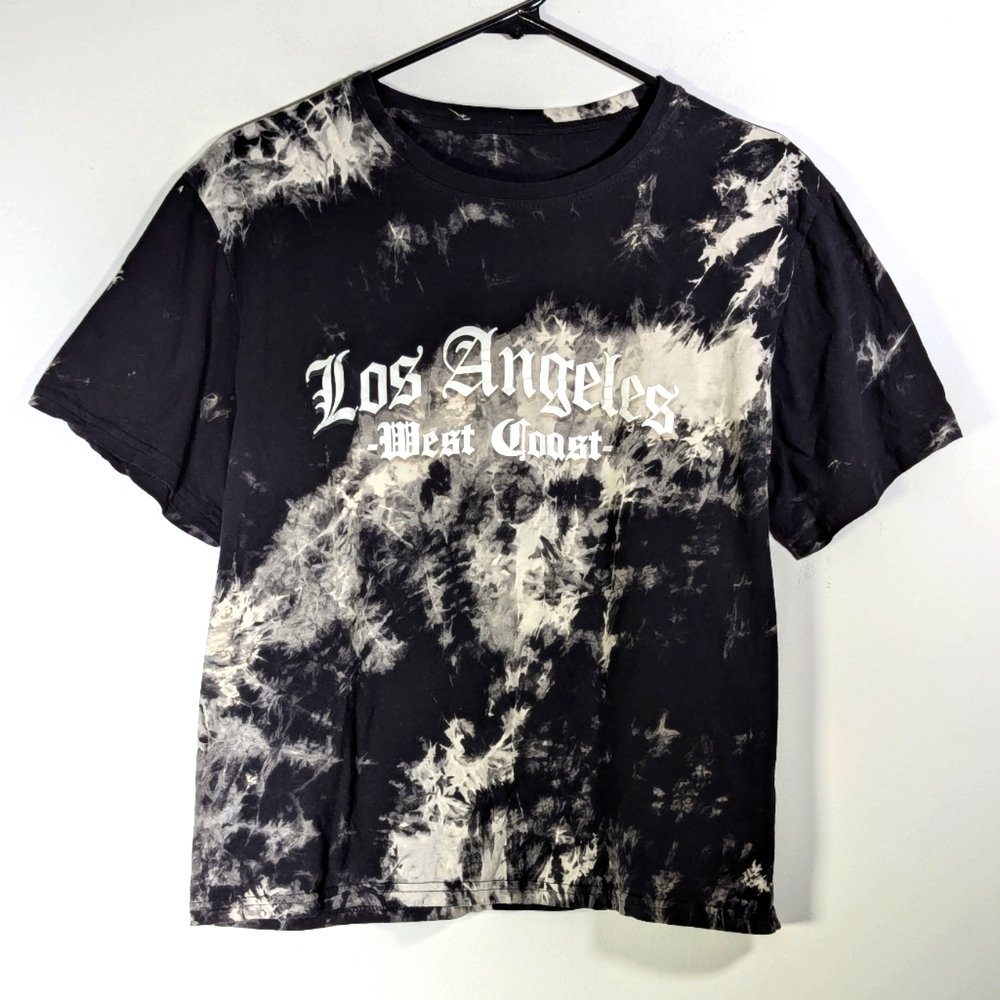 Los Angeles West Coast Tie-Dye T-Shirt - Picture 1 of 5
